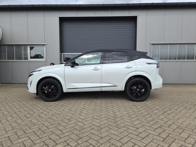 Nissan Qashqai - 1.3 DIG-T MHEV 158 PS X-Tronic N-Design PanoDach Teil-Leder Klimaautomatik Sitzheizung Lenkradheizung Navi ACC PDC v+h 360&deg;Kamera DAB Bluetooth Touchscreen Apple CarPlay Android Auto 19"Zoll