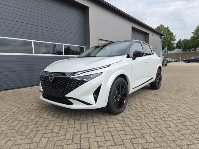 Nissan Qashqai - 1.3 DIG-T MHEV 158 PS X-Tronic N-Design PanoDach Teil-Leder Klimaautomatik Sitzheizung Lenkradheizung Navi ACC PDC v+h 360&deg;Kamera DAB Bluetooth Touchscreen Apple CarPlay Android Auto 19"Zoll