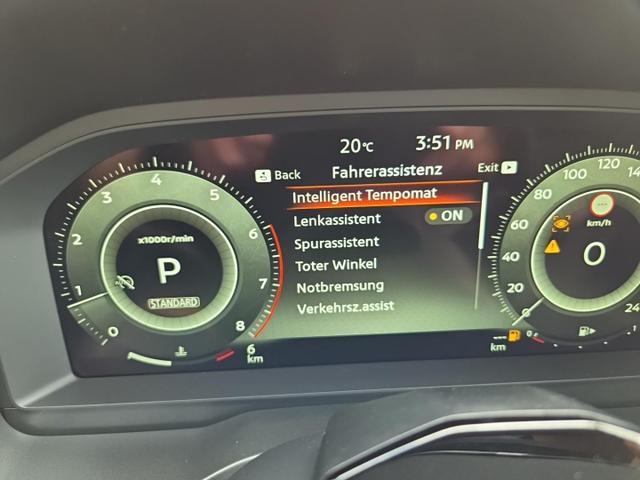 Nissan Qashqai 1.3 DIG-T MHEV 158 PS X-Tronic N-Design PanoDach Teil-Leder Klimaautomatik Sitzheizung Lenkradheizung Navi ACC PDC v+h 360&deg;Kamera DAB Bluetooth Touchscreen Apple CarPlay Android Auto 19"Zoll 