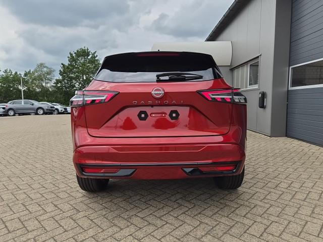 Nissan Qashqai 1.3 DIG-T MHEV 158 PS X-Tronic N-Design PanoDach Teil-Leder Klimaautomatik Sitzheizung Lenkradheizung Navi ACC PDC v+h 360&deg;Kamera DAB Bluetooth Touchscreen Apple CarPlay Android Auto 19"Zoll 