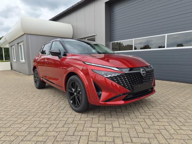 Nissan Qashqai 1.3 DIG-T MHEV 158 PS X-Tronic N-Design PanoDach Teil-Leder Klimaautomatik Sitzheizung Lenkradheizung Navi ACC PDC v+h 360&deg;Kamera DAB Bluetooth Touchscreen Apple CarPlay Android Auto 19"Zoll 