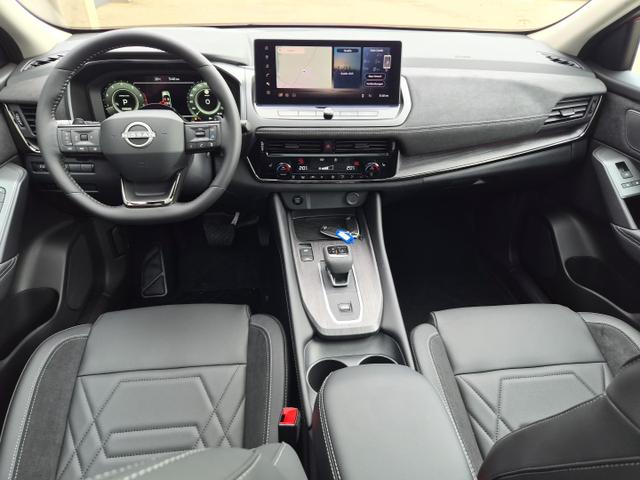 Nissan Qashqai 1.3 DIG-T MHEV 158 PS X-Tronic N-Design PanoDach Teil-Leder Klimaautomatik Sitzheizung Lenkradheizung Navi ACC PDC v+h 360&deg;Kamera DAB Bluetooth Touchscreen Apple CarPlay Android Auto 19"Zoll 