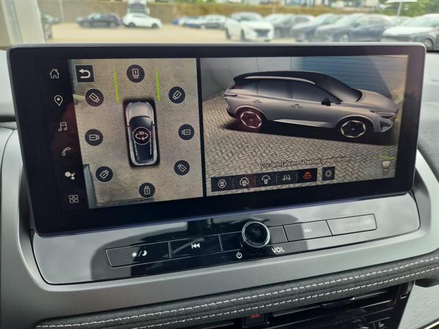 Nissan Qashqai 1.3 DIG-T MHEV 158 PS X-Tronic N-Design PanoDach Teil-Leder Klimaautomatik Sitzheizung Lenkradheizung Navi ACC PDC v+h 360&deg;Kamera DAB Bluetooth Touchscreen Apple CarPlay Android Auto 19"Zoll 