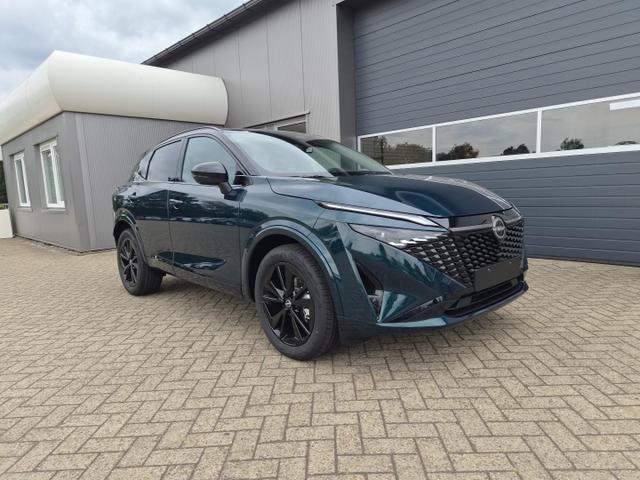 Nissan Qashqai 1.3 DIG-T MHEV 158 PS X-Tronic N-Design Head-Up Display Teil-Leder Klimaautomatik Sitzheizung Lenkradheizung Navi elektr. Heckklappe ACC PDC v+h 360&deg;Kamera DAB Bluetooth Touchscreen Apple CarPlay Android Auto 19"Zoll 