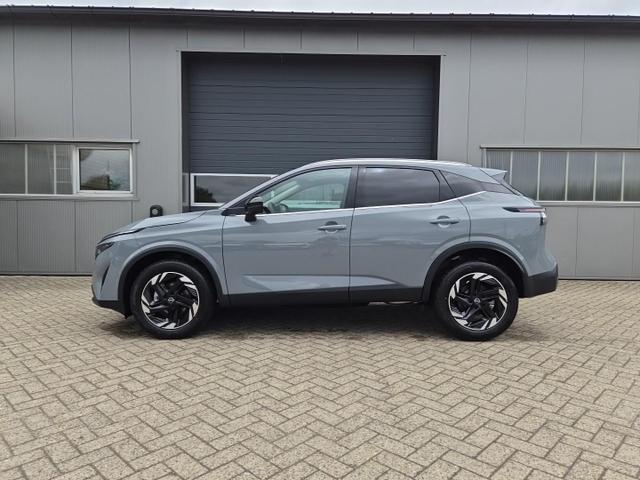 Nissan Qashqai - 1.3 DIG-T MHEV 158 PS X-Tronic N-Connecta Teil-Leder PanoGlasdach Klimaautomatik Sitzheizung Lenkradheizung Navi ACC PDC v+h 360&deg;Kamera DAB Bluetooth Touchscreen Apple CarPlay Android Auto 18"LM