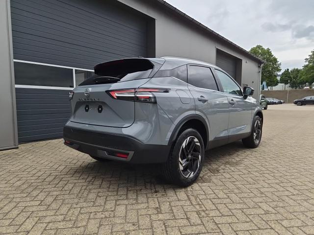 Nissan Qashqai 1.3 DIG-T MHEV 158 PS X-Tronic N-Connecta Teil-Leder PanoGlasdach Klimaautomatik Sitzheizung Lenkradheizung Navi ACC PDC v+h 360&deg;Kamera DAB Bluetooth Touchscreen Apple CarPlay Android Auto 18"LM 