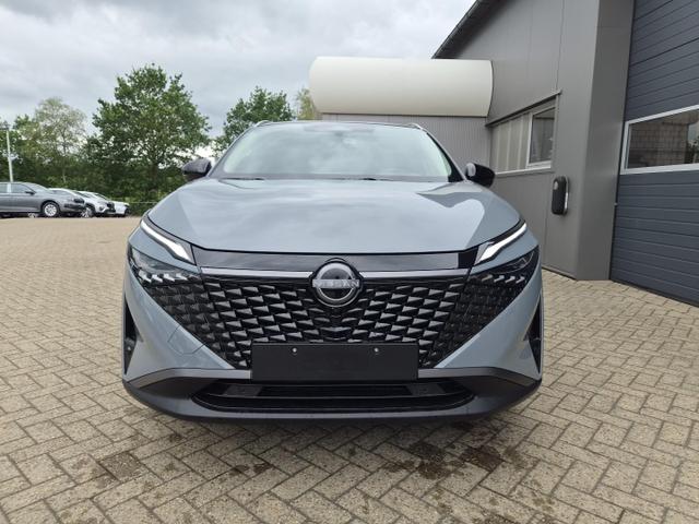 Nissan Qashqai 1.3 DIG-T MHEV 158 PS X-Tronic N-Connecta Teil-Leder PanoGlasdach Klimaautomatik Sitzheizung Lenkradheizung Navi ACC PDC v+h 360&deg;Kamera DAB Bluetooth Touchscreen Apple CarPlay Android Auto 18"LM 
