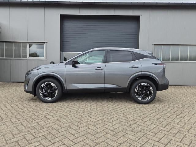 Nissan Qashqai - 1.3 DIG-T MHEV 158 PS X-Tronic N-Connecta Teil-Leder PanoGlasdach Klimaautomatik Sitzheizung Lenkradheizung Navi ACC PDC v+h 360&deg;Kamera DAB Bluetooth Touchscreen Apple CarPlay Android Auto 18"LM