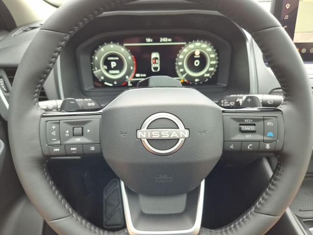 Nissan Qashqai 1.3 DIG-T MHEV 158 PS X-Tronic N-Connecta Teil-Leder PanoGlasdach Klimaautomatik Sitzheizung Lenkradheizung Navi ACC PDC v+h 360&deg;Kamera DAB Bluetooth Touchscreen Apple CarPlay Android Auto 18"LM 