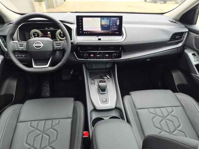 Nissan Qashqai 1.3 DIG-T MHEV 158 PS X-Tronic Tekna Voll-Leder Klimaautomatik PanoGlasdach Sitzheizung Lenkradheizung Navi Head-Up Display elektr. Heckklappe ACC PDC v+h 360&deg;Kamera DAB Bluetooth Touchscreen Apple CarPlay Android Auto 19"LM 