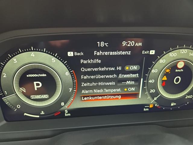 Nissan Qashqai 1.3 DIG-T MHEV 158 PS X-Tronic Tekna Voll-Leder Klimaautomatik PanoGlasdach Sitzheizung Lenkradheizung Navi Head-Up Display elektr. Heckklappe ACC PDC v+h 360&deg;Kamera DAB Bluetooth Touchscreen Apple CarPlay Android Auto 19"LM 
