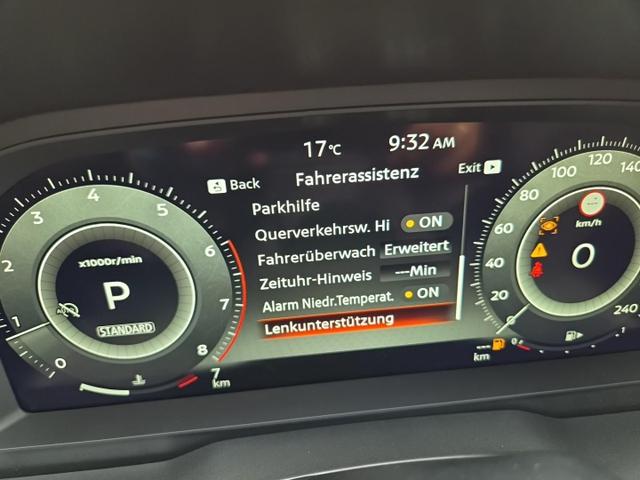Nissan Qashqai 1.3 DIG-T MHEV 158 PS X-Tronic Tekna Voll-Leder Klimaautomatik PanoGlasdach Sitzheizung Lenkradheizung Navi Head-Up Display elektr. Heckklappe ACC PDC v+h 360&deg;Kamera DAB Bluetooth Touchscreen Apple CarPlay Android Auto 19"LM 