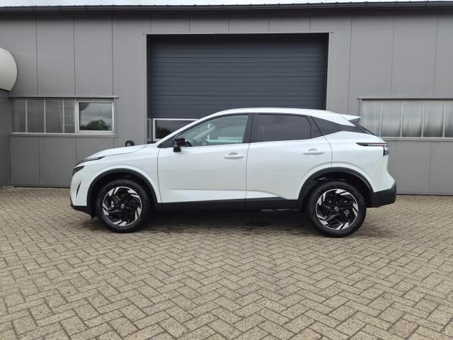 Nissan Qashqai - 1.3 DIG-T MHEV 158 PS X-Tronic N-Connecta Teil-Leder PanoGlasdach Klimaautomatik Sitzheizung Lenkradheizung Navi ACC PDC v+h 360&deg;Kamera DAB Bluetooth Touchscreen Apple CarPlay Android Auto 18"LM
