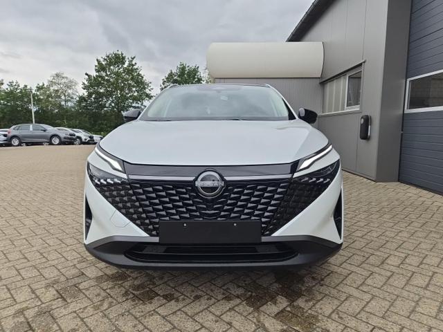 Nissan Qashqai 1.3 DIG-T MHEV 158 PS X-Tronic N-Connecta Teil-Leder PanoGlasdach Klimaautomatik Sitzheizung Lenkradheizung Navi ACC PDC v+h 360&deg;Kamera DAB Bluetooth Touchscreen Apple CarPlay Android Auto 18"LM 