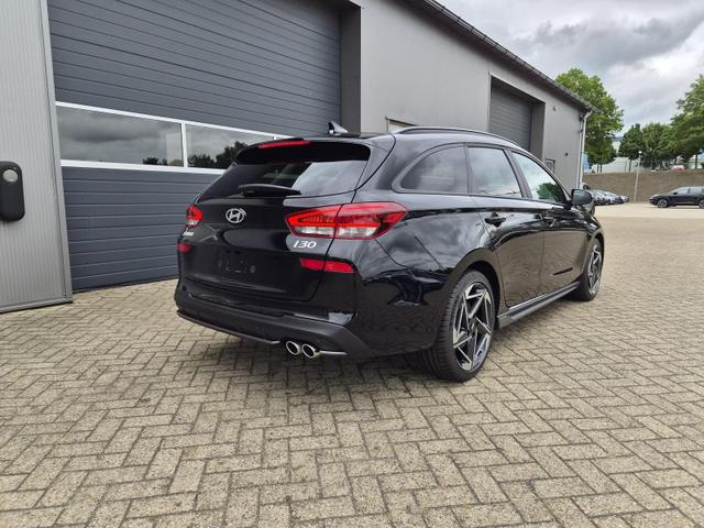 Hyundai i30 Kombi 1.6 T-GDI 150PS Automatik N-Line Sitzheizung Lenkradheizung Klimaautomatik Navi 10,3"-Touchscreen Bluelink Apple CarPlay + Android Auto PDC v+h R&uuml;ckf.Kamera 18-LM 