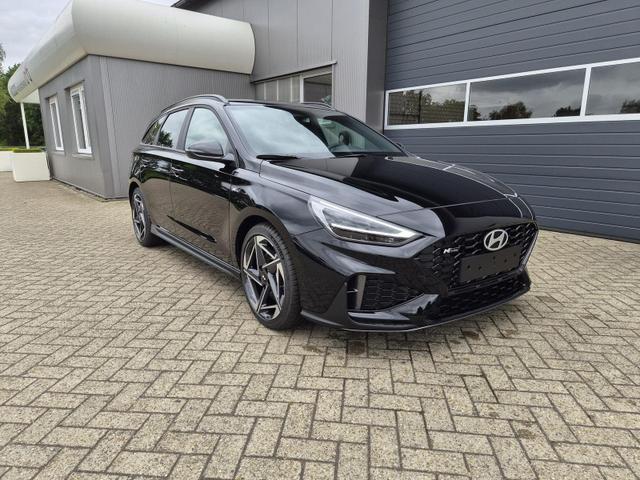 Hyundai i30 Kombi - 1.6 T-GDI 150PS Automatik N-Line Sitzheizung Lenkradheizung Klimaautomatik Navi 10,3"-Touchscreen Bluelink Apple CarPlay + Android Auto PDC v+h R&uuml;ckf.Kamera 18-LM