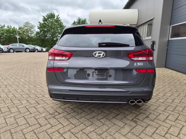 Hyundai i30 Kombi 1.6 T-GDI 150PS Automatik N-Line Sitzheizung Lenkradheizung Klimaautomatik Navi 10,3"-Touchscreen Bluelink Apple CarPlay + Android Auto PDC v+h R&uuml;ckf.Kamera 18-LM 