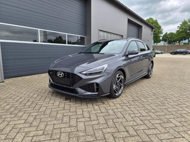Hyundai i30 Kombi - 1.6 T-GDI 150PS Automatik N-Line Sitzheizung Lenkradheizung Klimaautomatik Navi 10,3"-Touchscreen Bluelink Apple CarPlay + Android Auto PDC v+h R&uuml;ckf.Kamera 18-LM