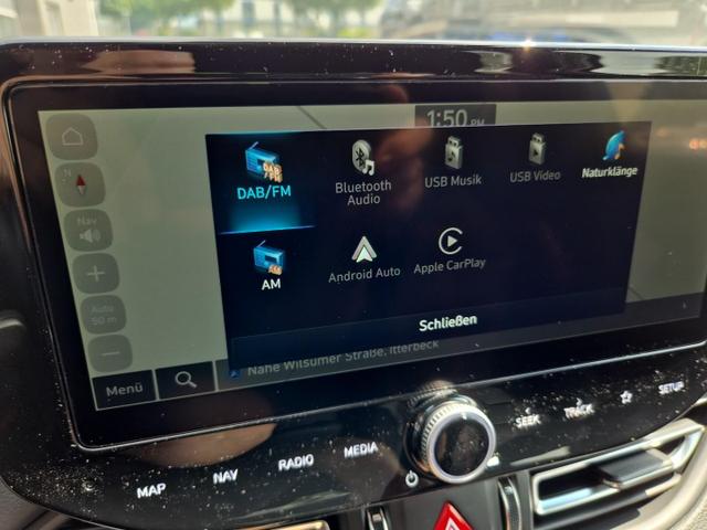 Hyundai i30 Kombi 1.6 T-GDI 150PS Automatik N-Line Sitzheizung Lenkradheizung Klimaautomatik Navi 10,3"-Touchscreen Bluelink Apple CarPlay + Android Auto PDC v+h R&uuml;ckf.Kamera 18-LM 