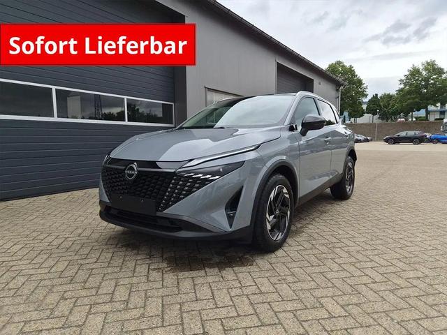 Nissan Qashqai - 1.3 DIG-T MHEV 158 PS X-Tronic N-Connecta Teil-Leder PanoGlasdach Klimaautomatik Sitzheizung Lenkradheizung Navi ACC PDC v+h 360&deg;Kamera DAB Bluetooth Touchscreen Apple CarPlay Android Auto 18"LM