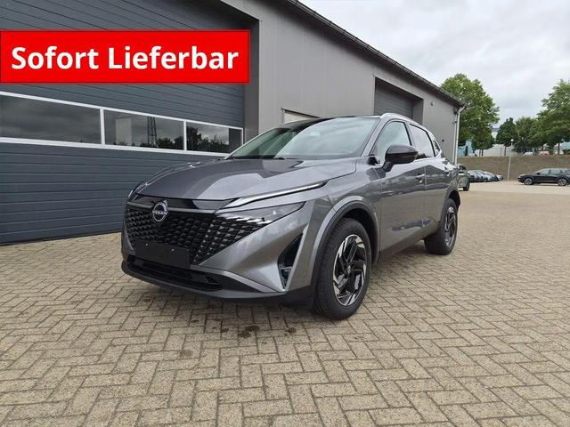 Nissan Qashqai - 1.3 DIG-T MHEV 158 PS X-Tronic N-Connecta Teil-Leder PanoGlasdach Klimaautomatik Sitzheizung Lenkradheizung Navi ACC PDC v+h 360&deg;Kamera DAB Bluetooth Touchscreen Apple CarPlay Android Auto 18"LM
