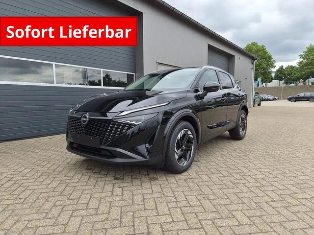 Nissan Qashqai - 1.3 DIG-T MHEV 158 PS X-Tronic N-Connecta Teil-Leder PanoGlasdach Klimaautomatik Sitzheizung Lenkradheizung Navi ACC PDC v+h 360&deg;Kamera DAB Bluetooth Touchscreen Apple CarPlay Android Auto 18"LM