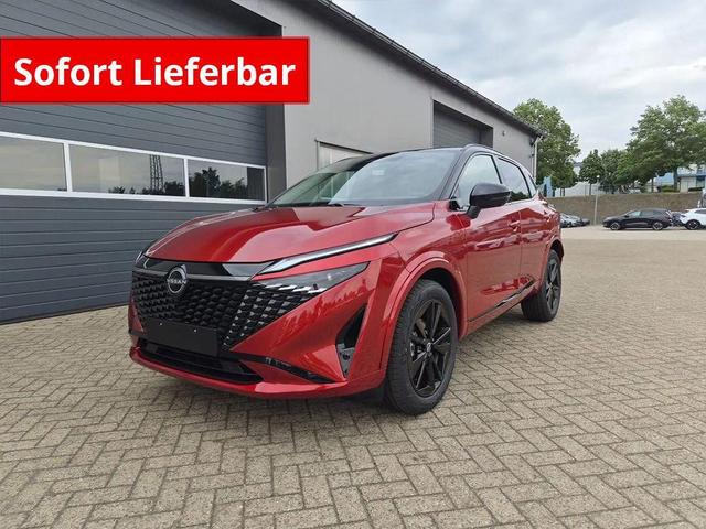 Nissan Qashqai - 1.3 DIG-T MHEV 158 PS X-Tronic N-Design Head-Up Display Teil-Leder Klimaautomatik Sitzheizung Lenkradheizung Navi elektr. Heckklappe ACC PDC v+h 360&deg;Kamera DAB Bluetooth Touchscreen Apple CarPlay Android Auto 19"Zoll