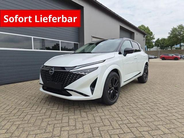Nissan Qashqai - 1.3 DIG-T MHEV 158 PS X-Tronic N-Design Head-Up Display Teil-Leder Klimaautomatik Sitzheizung Lenkradheizung Navi elektr. Heckklappe ACC PDC v+h 360&deg;Kamera DAB Bluetooth Touchscreen Apple CarPlay Android Auto 19"Zoll