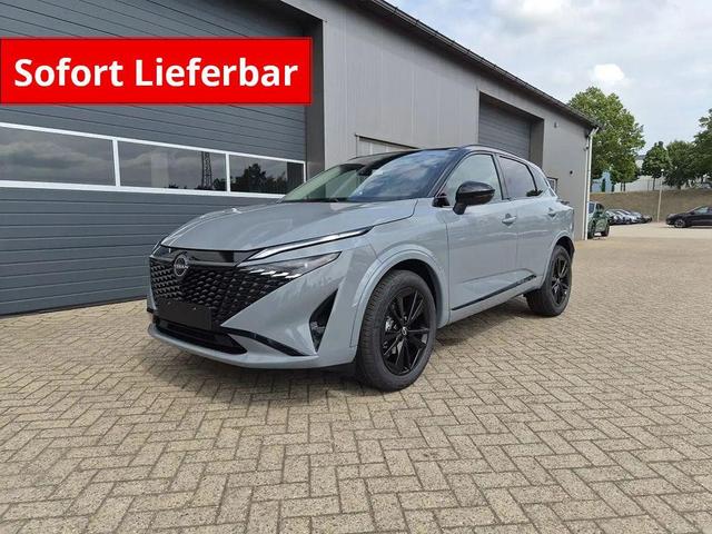 Nissan Qashqai - 1.3 DIG-T MHEV 158 PS X-Tronic N-Design PanoDach Teil-Leder Klimaautomatik Sitzheizung Lenkradheizung Navi ACC PDC v+h 360&deg;Kamera DAB Bluetooth Touchscreen Apple CarPlay Android Auto 19"Zoll