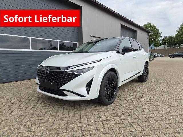 Nissan Qashqai - 1.3 DIG-T MHEV 158 PS X-Tronic N-Design PanoDach Teil-Leder Klimaautomatik Sitzheizung Lenkradheizung Navi ACC PDC v+h 360&deg;Kamera DAB Bluetooth Touchscreen Apple CarPlay Android Auto 19"Zoll