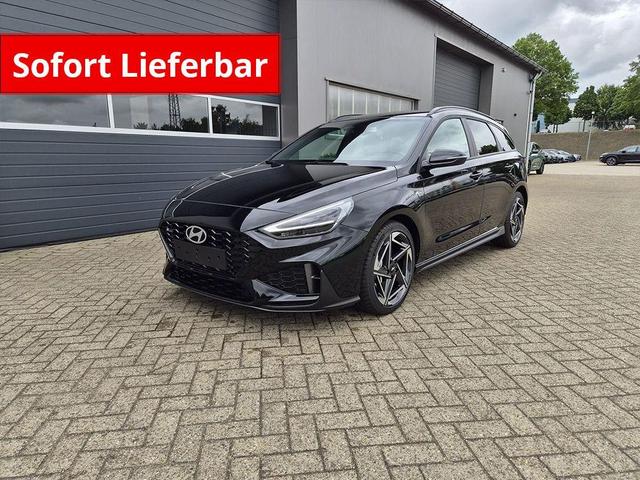 Hyundai i30 Kombi - 1.6 T-GDI 150PS Automatik N-Line Sitzheizung Lenkradheizung Klimaautomatik Navi 10,3"-Touchscreen Bluelink Apple CarPlay + Android Auto PDC v+h R&uuml;ckf.Kamera 18-LM