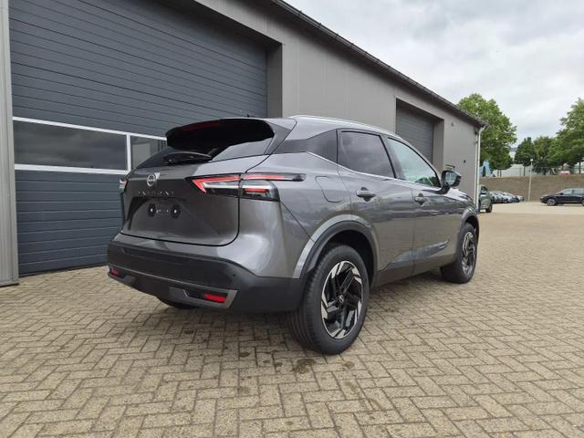 Nissan Qashqai 1.3 DIG-T MHEV 158 PS X-Tronic N-Connecta Teil-Leder PanoGlasdach Klimaautomatik Sitzheizung Lenkradheizung Navi ACC PDC v+h 360&deg;Kamera DAB Bluetooth Touchscreen Apple CarPlay Android Auto 18"LM 
