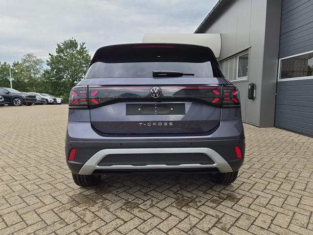 Volkswagen T-Cross - 1.0 TSI 116PS DSG Life AHK (abnehmbar) IQ.LIGHT-LED-Matrix Sitzheizung R&uuml;ckf.Kamera Klimaautomatik Abstandstempomat Apple CarPlay Android Auto