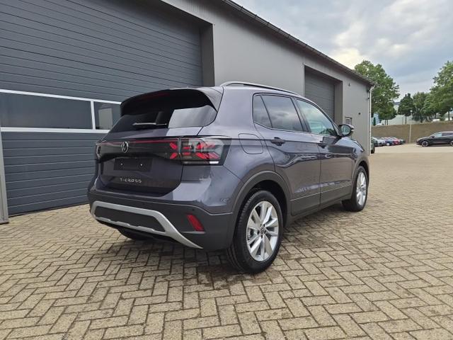 Volkswagen T-Cross 1.0 TSI 116PS DSG Life AHK (abnehmbar) IQ.LIGHT-LED-Matrix Sitzheizung R&uuml;ckf.Kamera Klimaautomatik Abstandstempomat Apple CarPlay Android Auto 