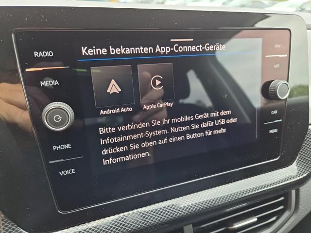 Volkswagen T-Cross 1.0 TSI 116PS DSG Life AHK (abnehmbar) IQ.LIGHT-LED-Matrix Sitzheizung R&uuml;ckf.Kamera Klimaautomatik Abstandstempomat Apple CarPlay Android Auto 
