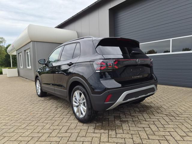 Volkswagen T-Cross - 1.0 TSI 116PS DSG Life AHK (abnehmbar) IQ.LIGHT-LED-Matrix Sitzheizung R&uuml;ckf.Kamera Klimaautomatik Abstandstempomat Apple CarPlay Android Auto