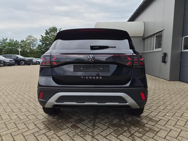 Volkswagen T-Cross - 1.0 TSI 116PS DSG Life AHK (abnehmbar) IQ.LIGHT-LED-Matrix Sitzheizung R&uuml;ckf.Kamera Klimaautomatik Abstandstempomat Apple CarPlay Android Auto
