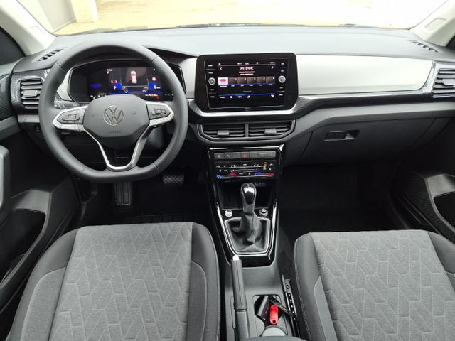 Volkswagen T-Cross 1.0 TSI 116PS DSG Life AHK (abnehmbar) IQ.LIGHT-LED-Matrix Sitzheizung R&uuml;ckf.Kamera Klimaautomatik Abstandstempomat Apple CarPlay Android Auto 