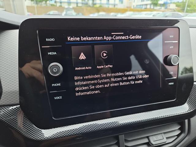 Volkswagen T-Cross 1.0 TSI 116PS DSG Life AHK (abnehmbar) IQ.LIGHT-LED-Matrix Sitzheizung R&uuml;ckf.Kamera Klimaautomatik Abstandstempomat Apple CarPlay Android Auto 