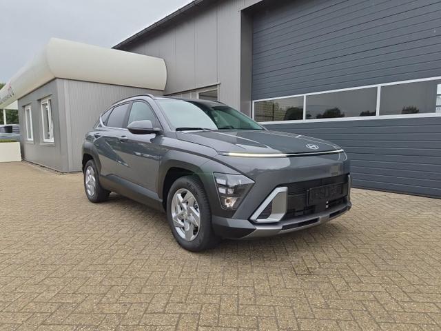 Hyundai KONA - Trend 1.6 T-GDI 150PS Automatik Voll-LED-Scheinw. Sitzheizung Lenkradheizung ACC Klimaautomatik Navi Touchscreen DAB+ Apple CarPlay + Android Auto PDC v+h R&uuml;ckf.Kamera 2xKeyless 17-LM