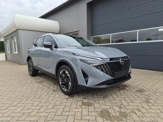 Nissan Qashqai - 1.3 DIG-T MHEV 158 PS X-Tronic N-Connecta Teil-Leder PanoGlasdach Klimaautomatik Sitzheizung Lenkradheizung Navi ACC PDC v+h 360&deg;Kamera DAB Bluetooth Touchscreen Apple CarPlay Android Auto 18"LM