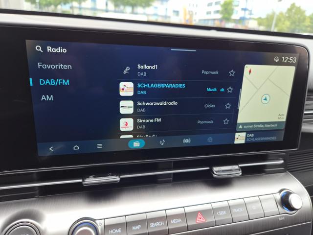 Hyundai KONA Trend 1.6 T-GDI 150PS Automatik Voll-LED-Scheinw. Sitzheizung Lenkradheizung ACC Klimaautomatik Navi Touchscreen DAB+ Apple CarPlay + Android Auto PDC v+h R&uuml;ckf.Kamera 2xKeyless 17-LM 