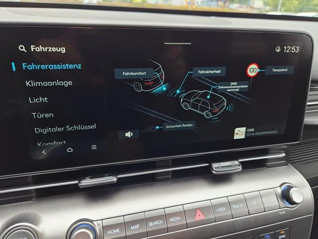 Hyundai KONA Trend 1.6 T-GDI 150PS Automatik Voll-LED-Scheinw. Sitzheizung Lenkradheizung ACC Klimaautomatik Navi Touchscreen DAB+ Apple CarPlay + Android Auto PDC v+h R&uuml;ckf.Kamera 2xKeyless 17-LM 