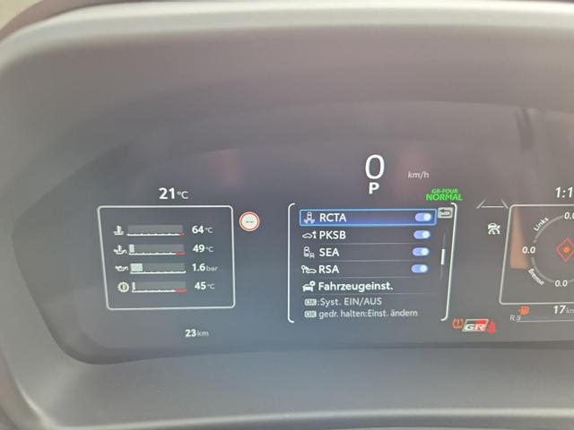 Toyota GR Yaris 1.6 Turbo 280PS Automatik 4x4 High Performance Klimaautomatik Lenkradheizung Sitzheizung JBL Premiumsound Navi Bluetooth DAB Apple CarPlay Android Auto2x Keyless ACC R&uuml;ckf.Kamera PDC v+h 18-LM 