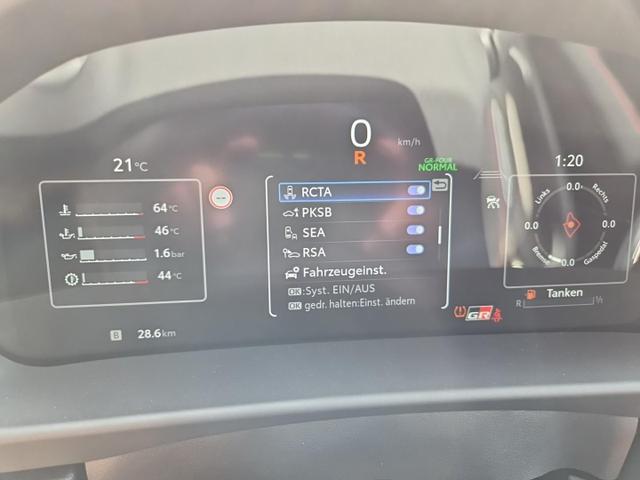 Toyota GR Yaris 1.6 Turbo 280PS Automatik 4x4 High Performance Klimaautomatik Lenkradheizung Sitzheizung JBL Premiumsound Navi Bluetooth DAB Apple CarPlay Android Auto2x Keyless ACC R&uuml;ckf.Kamera PDC v+h 18-LM 