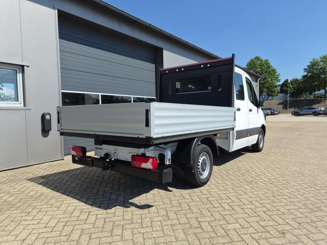 Mercedes-Benz Sprinter 317 Pritsche Doppelkabine L2 2.0 CDi 170PS Automatik Heckantrieb 3,5t 6-Sitzer AHK Klimaautomatik Bluetooth DAB Apple CarPlay Android Auto R&uuml;ckf.Kamera Tempomat Ganzj.Reifen 