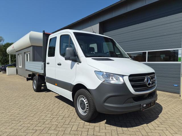Mercedes-Benz Sprinter 317 Pritsche Doppelkabine L2 2.0 CDi 170PS Automatik Heckantrieb 3,5t 6-Sitzer AHK Klimaautomatik Bluetooth DAB Apple CarPlay Android Auto R&uuml;ckf.Kamera Tempomat Ganzj.Reifen 