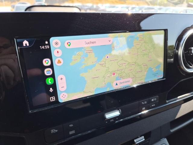 Mercedes-Benz Sprinter 317 Pritsche Doppelkabine L2 2.0 CDi 170PS Automatik Heckantrieb 3,5t 6-Sitzer AHK Klimaautomatik Bluetooth DAB Apple CarPlay Android Auto R&uuml;ckf.Kamera Tempomat Ganzj.Reifen 