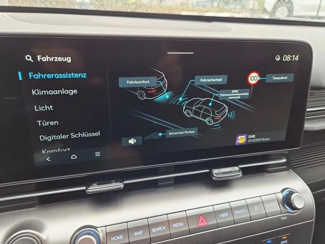 Hyundai KONA Trend 1.6 T-GDI 150PS Automatik Voll-LED-Scheinw. Sitzheizung Lenkradheizung ACC Klimaautomatik Navi Touchscreen DAB+ Apple CarPlay + Android Auto PDC v+h R&uuml;ckf.Kamera 2xKeyless 17-LM 