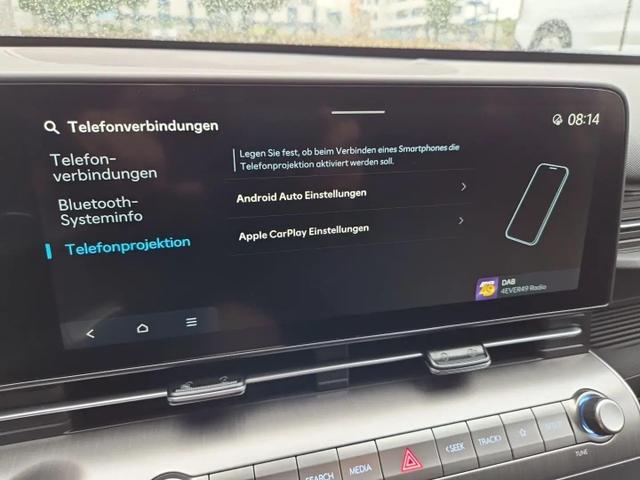 Hyundai KONA Trend 1.6 T-GDI 150PS Automatik Voll-LED-Scheinw. Sitzheizung Lenkradheizung ACC Klimaautomatik Navi Touchscreen DAB+ Apple CarPlay + Android Auto PDC v+h R&uuml;ckf.Kamera 2xKeyless 17-LM 